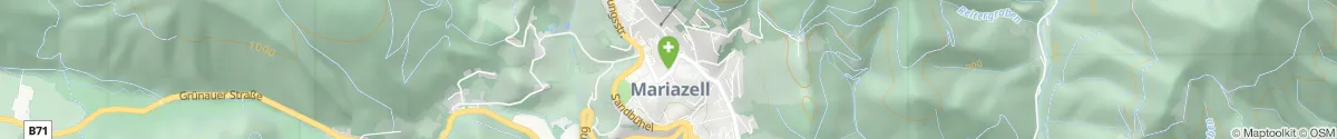 Kartendarstellung des Standorts für Apotheke Zur Gnadenmutter in 8630 Mariazell